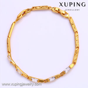 72255 Xuping Fine Trang Sức Hợp Kim Đồng <span class=keywords><strong>24</strong></span> <span class=keywords><strong>Karat</strong></span> Vòng Đeo Tay Thời Trang Mạ Vàng Cho Nữ - Product Image 4