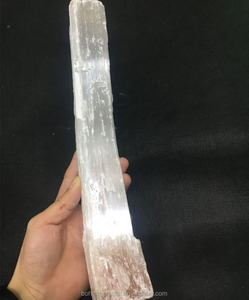 Venta al por mayor blanco natural rough <span class=keywords><strong>selenita</strong></span> cristal claro yeso - Product Image 5