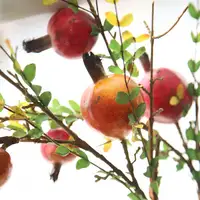 인공 꽃 저렴한 가격 시뮬레이션 석류 과일 콩 분기 베리 시뮬레이션 꽃
