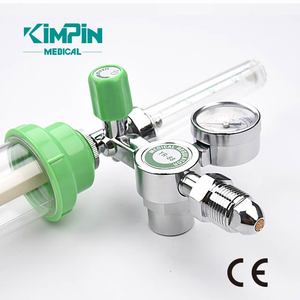 YR-88 vente en gros équipement d'oxygène dispositif médical de premiers secours régulateur d'oxygène avec débitmètre et humidificateur pour bouteille d'oxygène