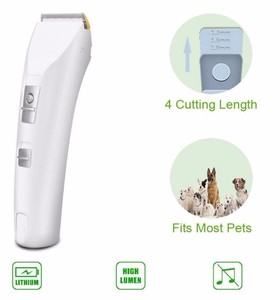 Tosatrici professionali per <span class=keywords><strong>cani</strong></span> Kit toelettatura ricaricabile a basso rumore Cordless tagliacapelli per animali domestici - Product Image 3