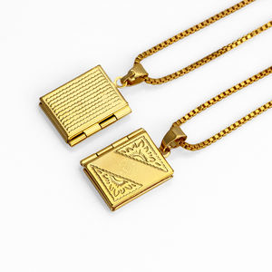 Perhiasan Grosir Murah Dubai Liontin Emas Fashion Kalung Emas 18k - Product Image 1