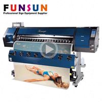 Meilleur prix Funsunjet FS1802 1,8 m / 6 pieds Machine d'impression d'affiches à vendre