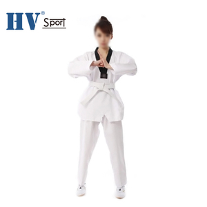 Uniforme <span class=keywords><strong>de</strong></span> Taekwondo <span class=keywords><strong>de</strong></span> algodón y poliéster Unisex, traje <span class=keywords><strong>de</strong></span> Karate para niños y adultos para entrenamiento <span class=keywords><strong>de</strong></span> <span class=keywords><strong>artes</strong></span> <span class=keywords><strong>marciales</strong></span>, ropa <span class=keywords><strong>de</strong></span> Judo GI - Product Image 2