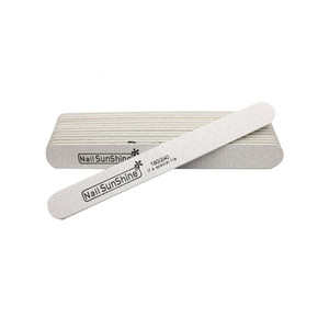 Di alta qualità trucioli di legno nail file con il grigio e bianco due lati lucido bar 180/240 di spessore trucioli di legno - Product Image 1