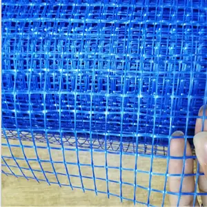 10*10 mesh size 120g/m2 bule color fiberglass wall mesh