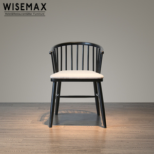 WISEMAX Vintage Cottage Road <strong>Spindle</strong> Back Wood Dining <strong>Chair</strong> Restaurant Furniture Windsor <strong>Chair</strong> Solid Wood Cafe <strong>Chair</strong> for Sale - Product Image 1