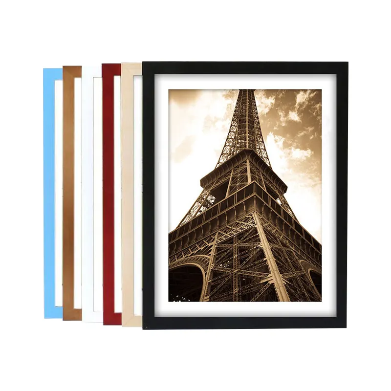 Spot wholesale 4/5/6/7 inch Wall Decoration 12*16 inch Wood Creative Photo Frame Picture Frame