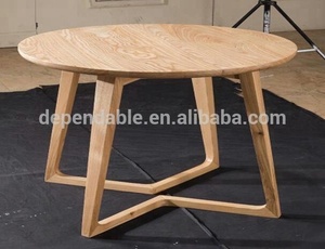 Muebles para el hogar, comedor redondo de madera chino, juego de mesa y sillas para restaurante - Product Image 2