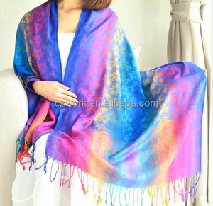 2017 Más Caliente <span class=keywords><strong>Rainbown</strong></span> Manera de Las Mujeres Bufandas Chales Bufanda de Algodón - Product Image 2