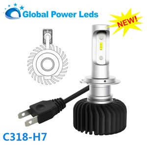 Phare de voiture Led 6000lm c318 <span class=keywords><strong>auto</strong></span> h7, remplacer directement les lampes halogènes, phare de camion led h7 - Product Image 3