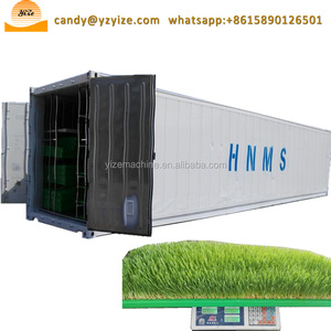 Machine à germer l'herbe de <span class=keywords><strong>millet</strong></span>, machine automatique de fabrication d'aliments hydroponiques verts pour animaux - Product Image 4