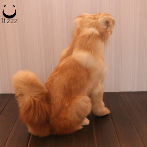 Muñeca de perro de tamaño Real, modelo de perro <span class=keywords><strong>pastor</strong></span> de simulación, decoración para niños, piezas de juguete de tamaño Real - Product Image 6
