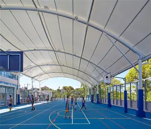 Tuyaux en acier léger pour adultes, Structure à Membrane en tissu recouvert, pour les stade de Sport, les intelligente et le Center d'entraînement