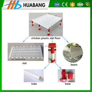 Huabang serisi kümes hayvanları plastik çıtalı zemin fiyat broiler tavuk çiftlik ekipmanları - Product Image 4