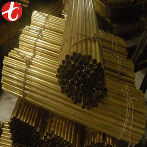 Varilla de Latón de Alta Calidad con 59% de Contenido de Cobre, Forma Redonda, Longitud de 1-12 m para Intercambiador de Calor, Varilla de Latón Hueca para Intercambiador de Calor - Product Image 2