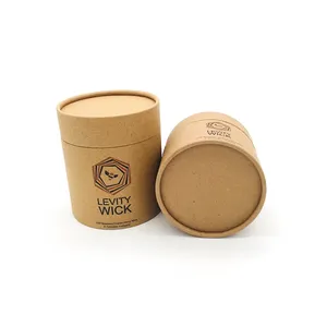 China suppliers cardboard round kraft paper tube cylinder packaging box