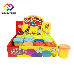 Non Toxic Plasticine intelligent Educational eco-friendly soft air dry Light Modelling Clay Fluffy Slime Plasticine play dough