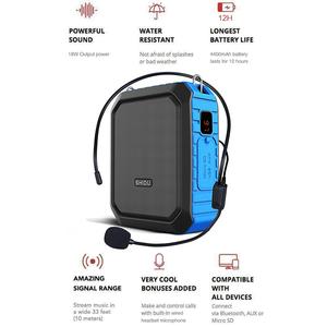 SHIDU M800 impermeable Powered <span class=keywords><strong>altavoz</strong></span> <span class=keywords><strong>amplificado</strong></span> para eventos al aire libre - Product Image 3