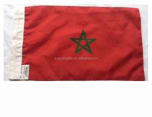 Drapeau du <span class=keywords><strong>Maroc</strong></span> en polyester 60*90cm, stock bon marché - Product Image 6
