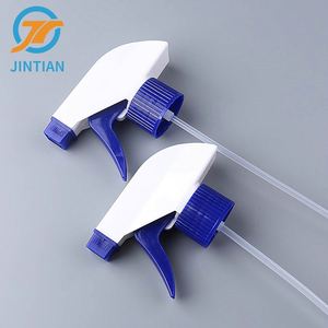 28/415 28/410 Blue and White <strong>Trigger</strong> Pump Plastic <strong>Bottle</strong> Cleaning <strong>Sprayer</strong>