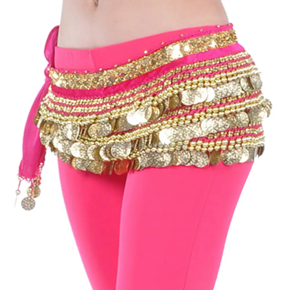 BestDance múa bụng sequin hip scarf belt sexy belly dance trang phục hip scarf belt