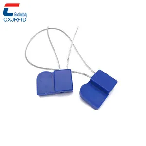 high security electronic seal waterproof passive uhf nfc rfid cable tie tag for container