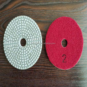 Grit Step <span class=keywords><strong>2</strong></span> Wet Polish ing Pad <span class=keywords><strong>3</strong></span> Schritte für Granit beton Stein & Marmor harz Diamond Backing <span class=keywords><strong>HOOK</strong></span> und <span class=keywords><strong>LOOP</strong></span> Grit 50-3000 - Product Image 1