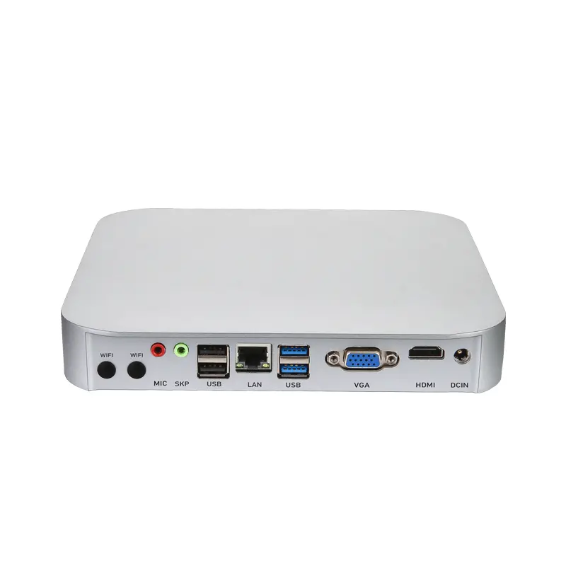 Intel Core I7 Mini Pc Computer Ultra Mini Pc Voor Kantoor Voor Digital Signage/Mini Pc Business Crt Barebone systeem Voorraad 1 Kg