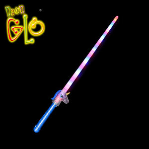 Çocuklar oyuncak Led ışık up <span class=keywords><strong>Unicorn</strong></span> kılıç parti malzemeleri kızdırma - Product Image 2