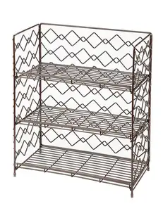Черный настенного крепления 3х уровневая металлическая кухонная подставка для приправ столешница полки для хранения с дизайном KD
