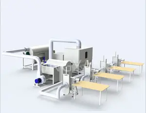 Pillow filling nonwoven machinery production line