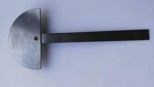 Thép không gỉ thước đo giảng dạy công cụ đo lường <span class=keywords><strong>180</strong></span> độ góc thước đo góc Finder thước - Product Image 4