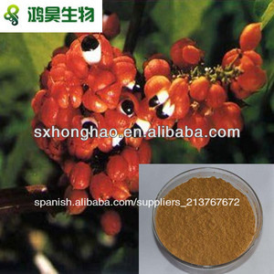 Natural de semillas de hierbas extracto de guarana 22% cafeína paullinia cupana - Product Image 1