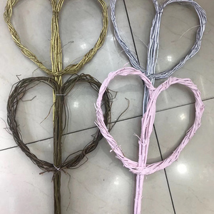 Couronne de branches de saule en vigne, perruque décorative en bois pour bouquet de fleurs, décor pour les vacances - Product Image 2