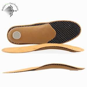 Semelles orthopédiques pour hommes et femmes semelle intérieure rembourrée en cuir matelassé - Product Image 5