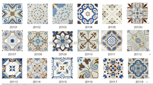 Azulejos Marroquíes Estilo Español Azulejos de Porcelana Azul y Blanco Azulejos Marroquíes - Product Image 3