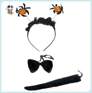 A buon mercato coda 3 pz colore nero <span class=keywords><strong>Ghost</strong></span> Bat ragno festa di Halloween fasce per la testa HPC-0710 - Product Image 3