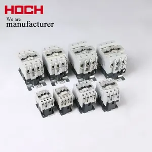 HOCH CJX2 LC1 220V 380V 12V 24V 110V Satu Dua Tiga Empat 1 2 3 4 Fase Tiang Listrik Magnetik Ac Dc Tipe Daftar Harga