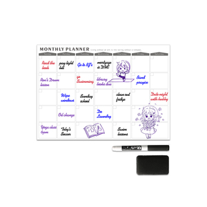 Calendario personalizado, diseño semanal, <span class=keywords><strong>Planificador</strong></span> de tareas, borrado en seco magnético, novedad - Product Image 5