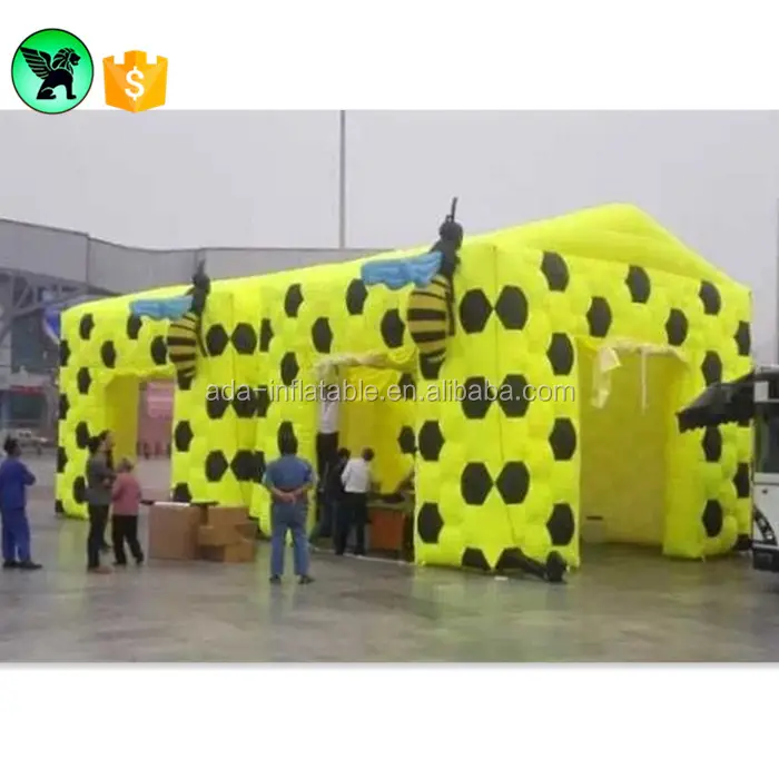 Tente gonflable Igloo gonflable commerciale, abeille, dessin animé, dôme pour événement Marqueen, pour exposition, A832