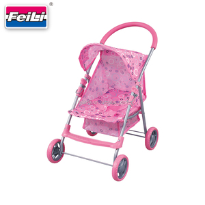 Vente directe du fabriquant Feili vendeur en gros de jouets en vogue <span class=keywords><strong>poussette</strong></span> poupée bébé Roues landau de poupée - Product Image 3