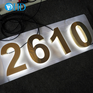 Plaque <span class=keywords><strong>de</strong></span> porte rétroéclairée LED personnalisée avec halo, finition mate, fabricant <span class=keywords><strong>de</strong></span> numéros d'<span class=keywords><strong>adresse</strong></span> rétroéclairés LED personnalisés, panneau <span class=keywords><strong>de</strong></span> numéro <span class=keywords><strong>de</strong></span> <span class=keywords><strong>maison</strong></span> <span class=keywords><strong>pour</strong></span> enseigne <span class=keywords><strong>de</strong></span> <span class=keywords><strong>maison</strong></span> - Product Image 5