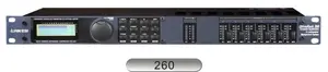 DBX260 2 ב/6 החוצה PA 260 דיגיטלי מעבד אודיו עם איכות יציבה