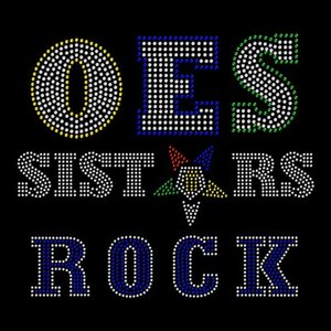 Wholesale Fashionable OES Eastern <strong>Star</strong> Rhinestone <strong>Transfer</strong>