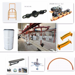 Fabrika satış UH-5075-S motorlu kapalı parça asma havai zincirli konveyör - Product Image 2
