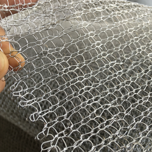 Khusus Kerajinan Merenda <span class=keywords><strong>Titanium</strong></span> Tenun Rajutan Kabel Jaring