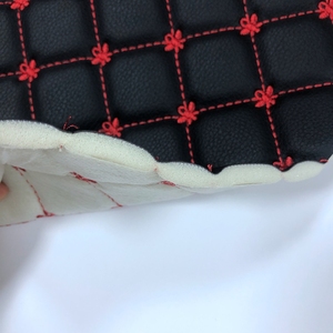 تصميم مختلف PVC بساط جلدي بالسيارة صنع مع موك الصغيرة - Product Image 2