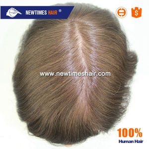Sollevato toupee degli uomini di pelle sottile iniettata <span class=keywords><strong>parrucchino</strong></span> per gli uomini - Product Image 5