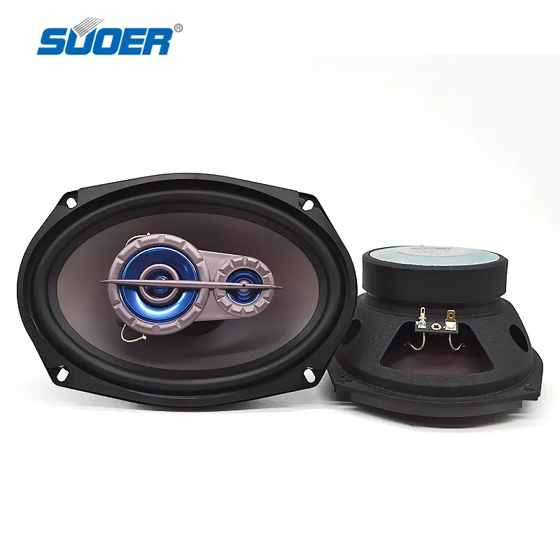 Groothandel High-Power Coaxiale 3 Weg Auto Speaker Car Audio Speakers 6X9 Inch 100W